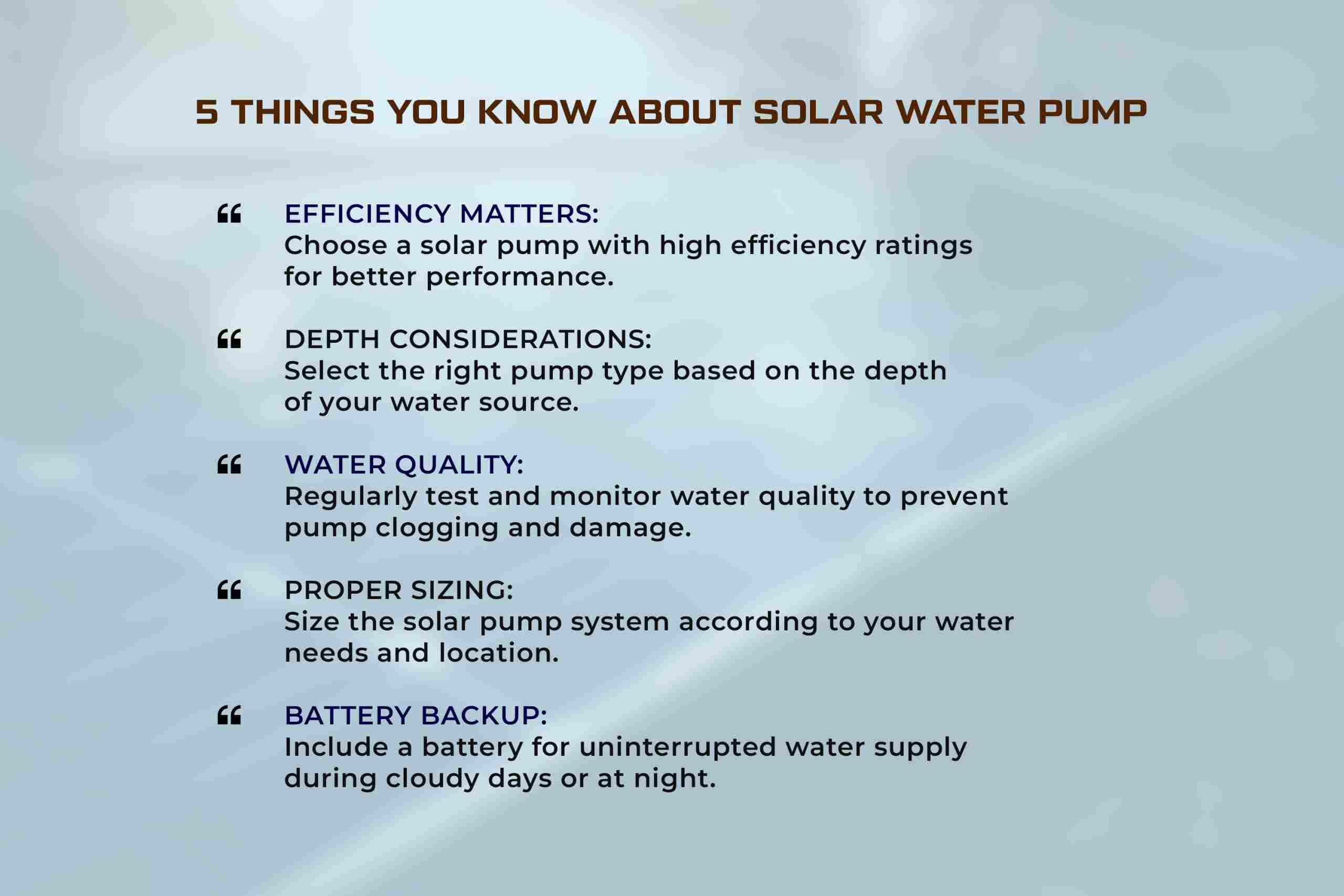cost of a solar water pump in India