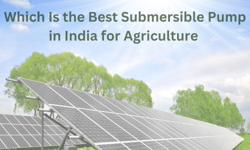 Submersible Pump in India for Agriculture