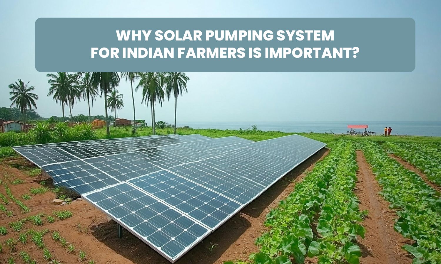 Solar Pumping System for Indian Farmers