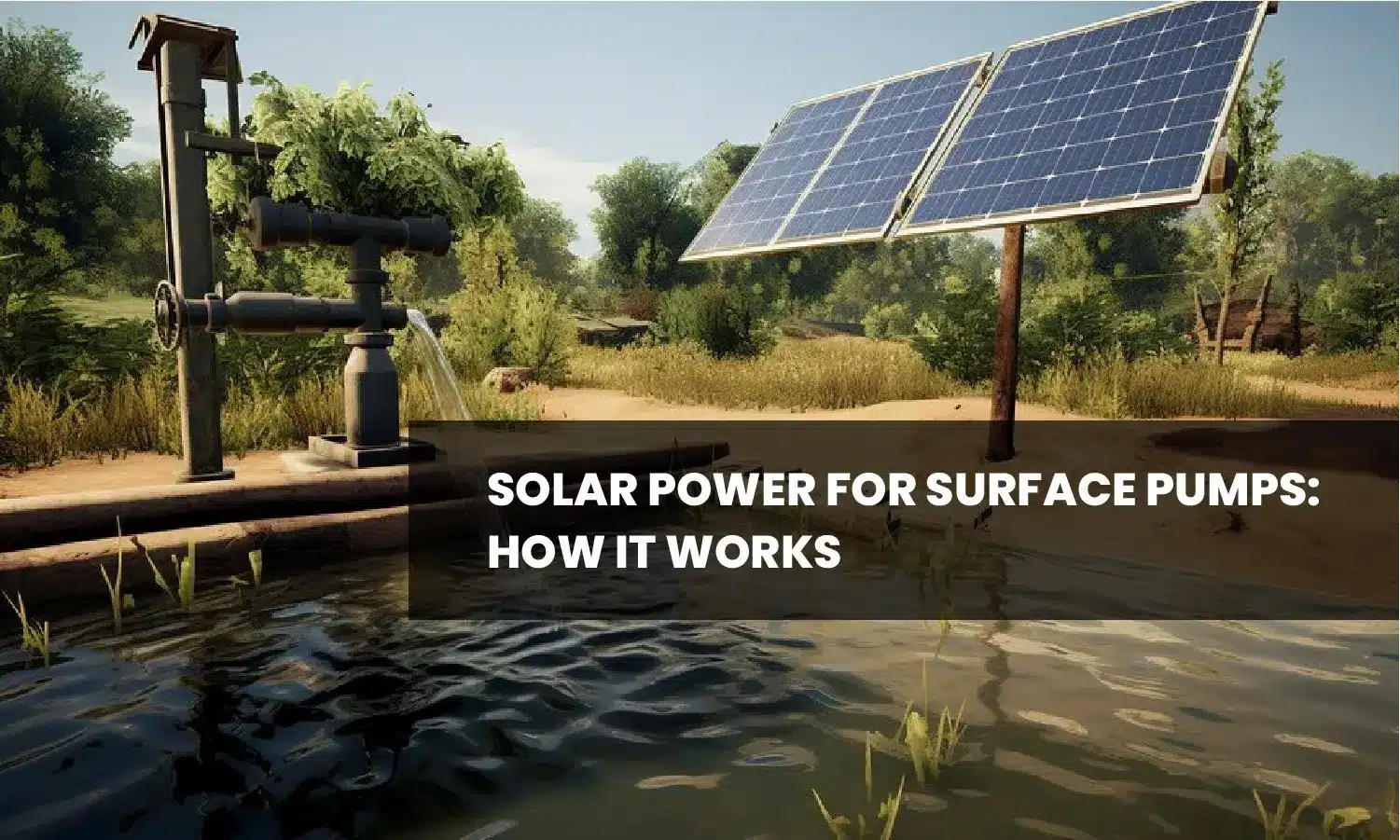 Solar Power for Surface Pumps
